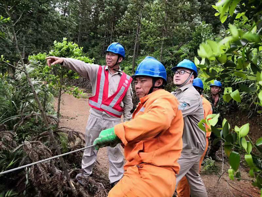 國(guó)家電網(wǎng)全力抗擊超強(qiáng)臺(tái)風(fēng)“利奇馬”
